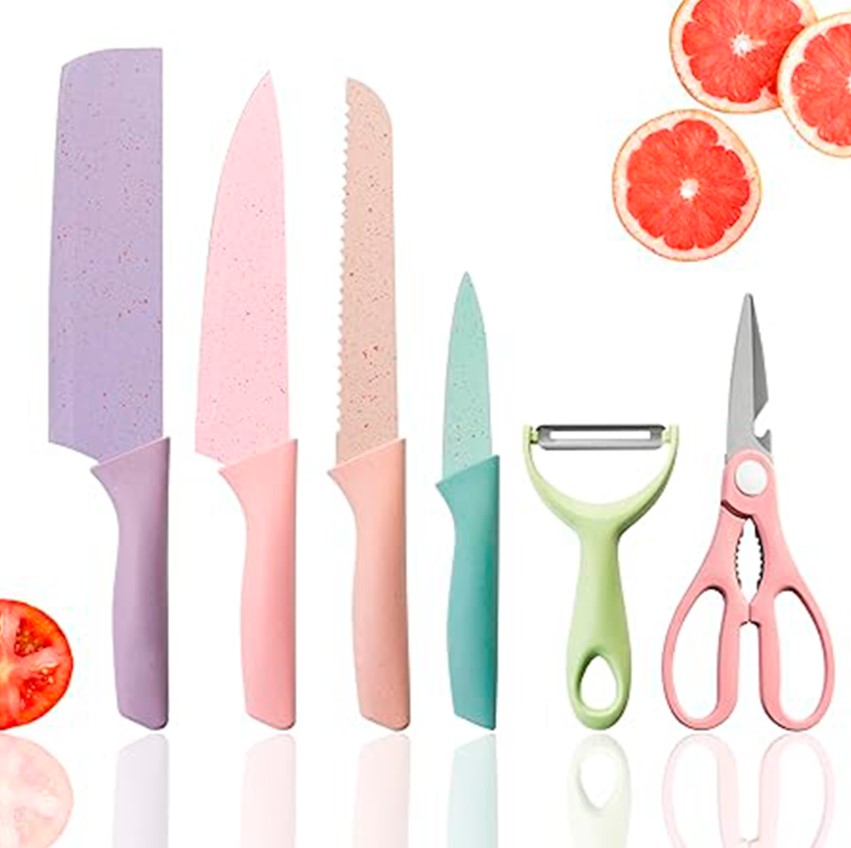 JUEGO DE CUCHILLOS DE 6 PIEZAS