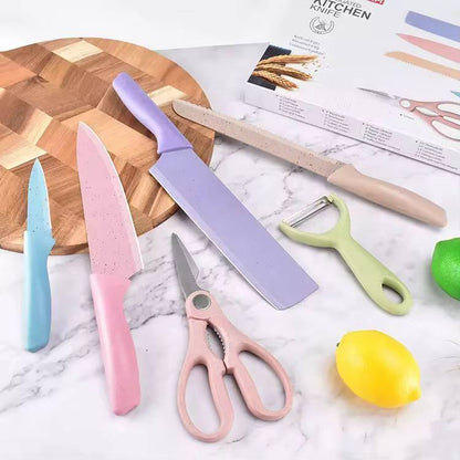 JUEGO DE CUCHILLOS DE 6 PIEZAS