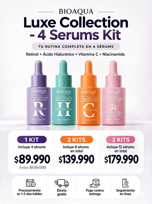 BIOAQUA Luxe Collection — 4 Serums Kit