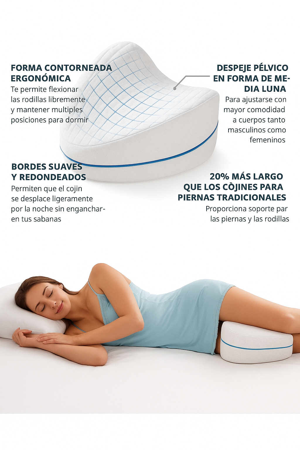 LegPillow™ - Almohada Ortopédica Entrepierna